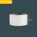 Thumbnail 1 of Matapat ฟิล์มยืดพันพาเลท หนา 15 micron (50mm x 300m.) พันสินค้า 15 ไมครอน 1ม้วน ยาว 300 เมตร มีหน้ากว้างหลายขนาด