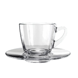 OCEAN Coffee Glass Kenya Cup & Kenya Sauc 245 ml