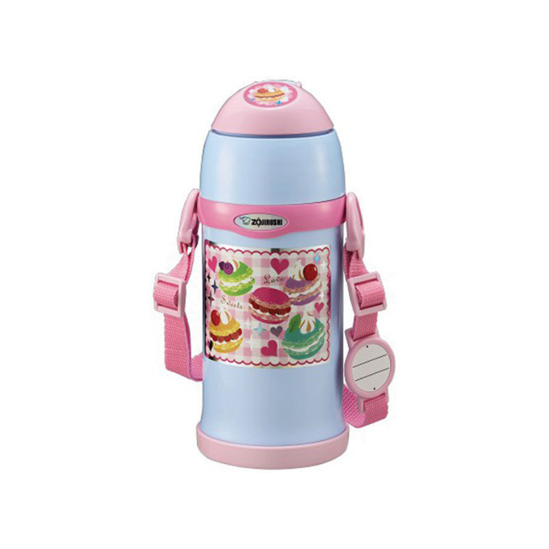 Zojirushi For Kids กระติกน้ําสุญญากาศ เก็บความร้อน/เย็น สําหรับเด็ก 0.60 ลิตร รุ่น SC-ZT60 BA (สีดํา-น้ําเงิน)