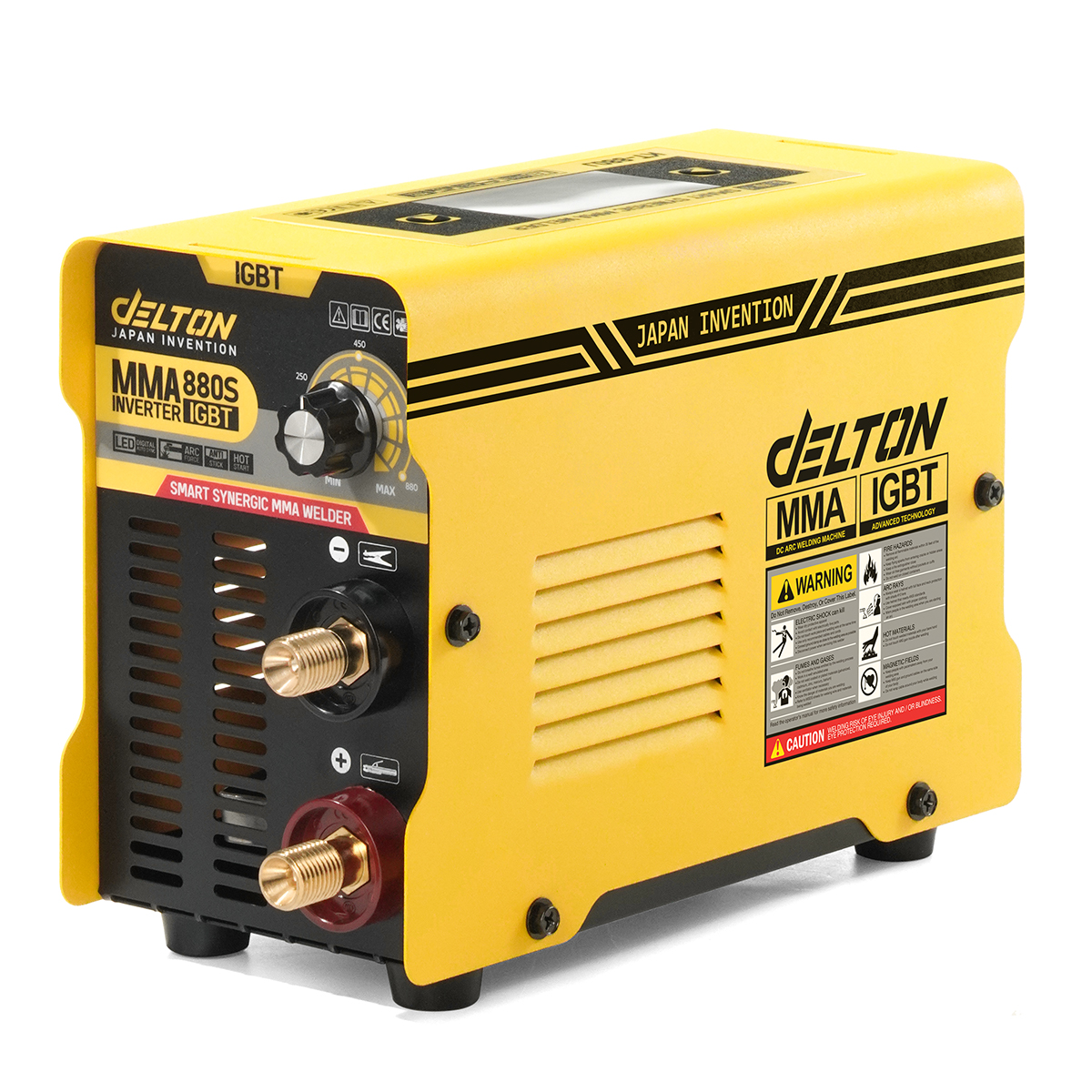 DELTON ตู้เชื่อมไฟฟ้า ดิจิตอล รุ่น KT-880J ปรับกระแสไฟเชื่อมอัตโนมัติตามขนาดลวดเชื่อม 1.6-4.0 มม. พร้อมอุปกรณ์ครบชุด