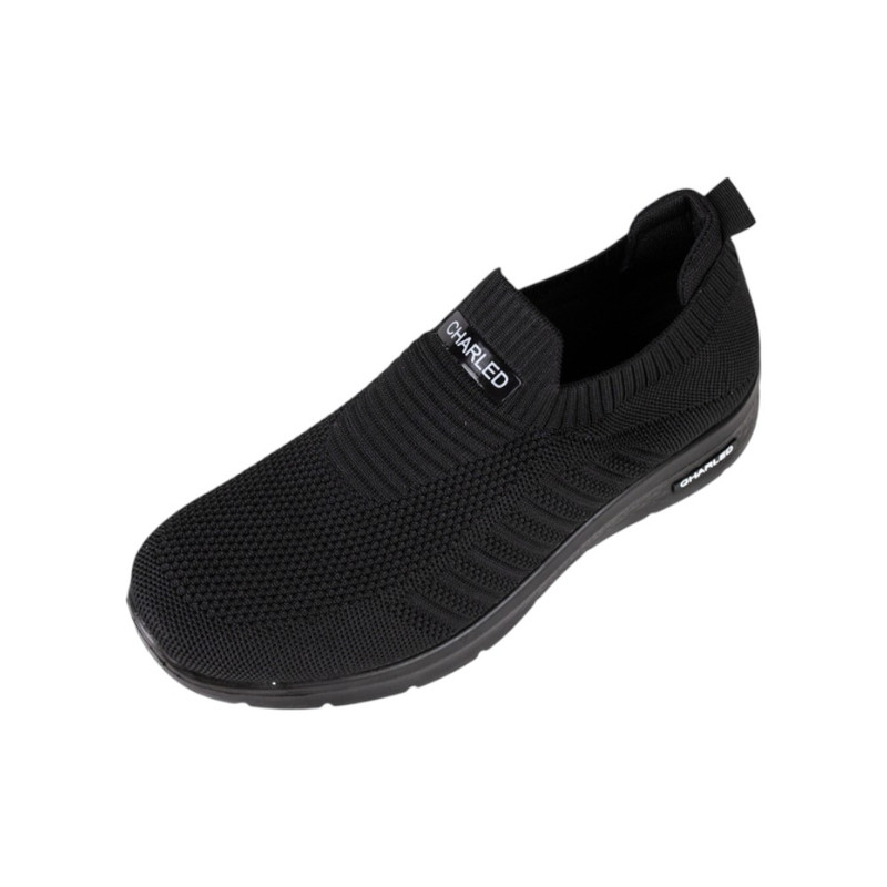 Charled รองเท้าผ้าใบสําหรับผู้ชาย รุ่น RU0708 สีดํา,43