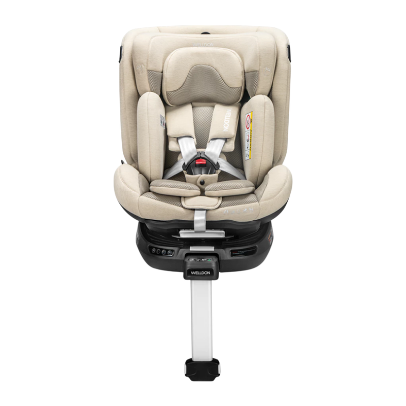 คาร์ซีท Welldon รุ่น Smart Rotate 2 Pro ใช้ได้ตั้งแต่แรกเกิด - 7 ปี หมุนได้ 360° ติดตั้งระบบ ISOFIX มาตราฐาน ISIZE Sahara