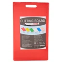 Thumbnail 1 of ฟิกเกอร์ เขียงพลาสติก 24.5X40.5X1.5ซม. สีแดง 1 ชิ้น