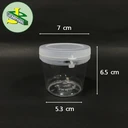 Thumbnail 3 of Jomphan กระปุกพลาสติกมะขามเล็ก 100กรัม No.011 (ฝาสีขาว 12 ชุด)