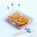 Thumbnail 2 of Boxjourney ไม้เสียบดาวสีฟ้ายาว 12 ซม. (100 ใบ/แพค)