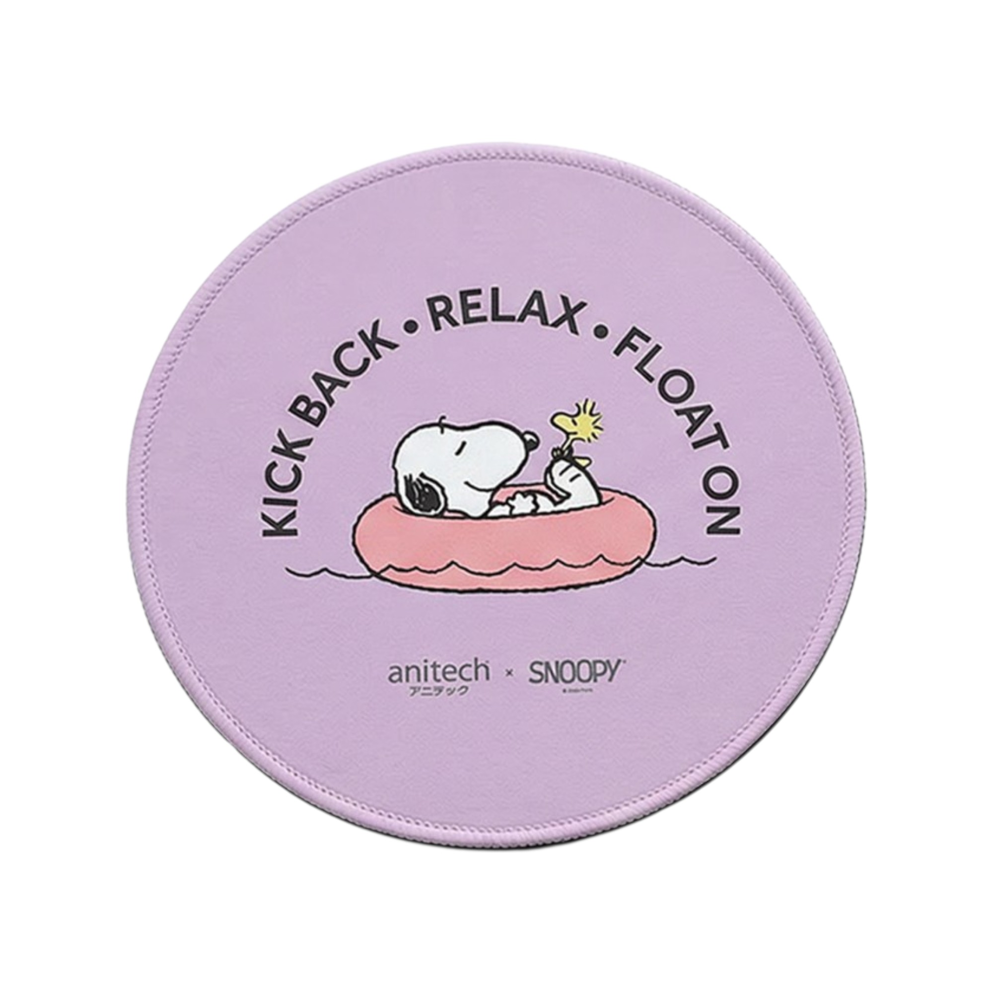 Anitech X Snoopy4 Mouse Pad  รุ่น SNP-MP011-PU แผ่นรองเมาส์ผิวเรียบ ฐานยางกันลื่น