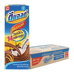 Thumbnail 1 of ดัชมิลล์ ดีมอลต์ นมมอลต์สกัด รสช็อกโกแลต 180 มล. x 48