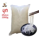 Thumbnail 2 of โมคิ บุกเส้นแบน 2000 กรัม x 4 ถุง