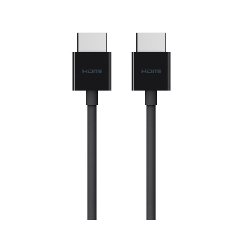 Belkin สายเคเบิล UltraHD HDMI Cable 2M version 2.0 ใช้งานร่วมกับ Laptops AV PS5 Xbox AV10168bt2M-BLK