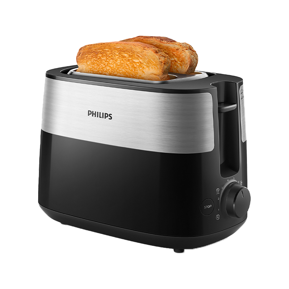 PHILIPS Toaster 830W (HD2517/90) Black