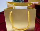 Thumbnail 2 of Boxjourney ถุงช้อปปิ้ง พรีเมี่ยม สีทอง 19x13x21 ซม. (10 ใบ/แพค)