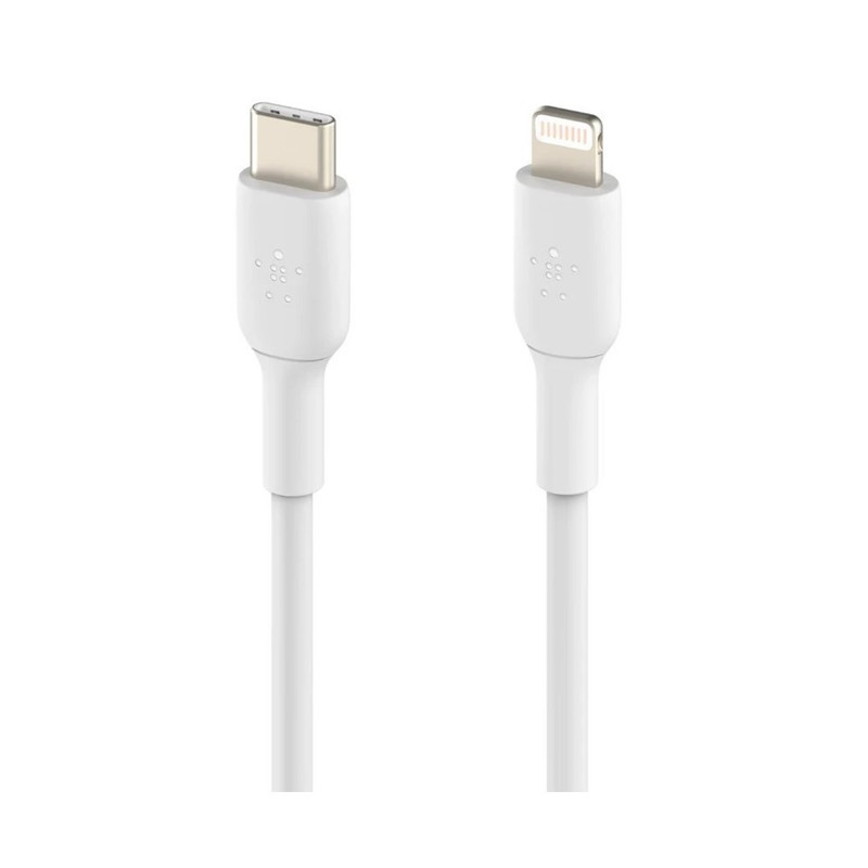 Belkin สายชาร์จเร็วพร้อมถ่ายโอนข้อมูล BOOST CHARGE C to Lightning 1M สําหรับ iPad iPhone 8 ขึ้นไป CAA003
