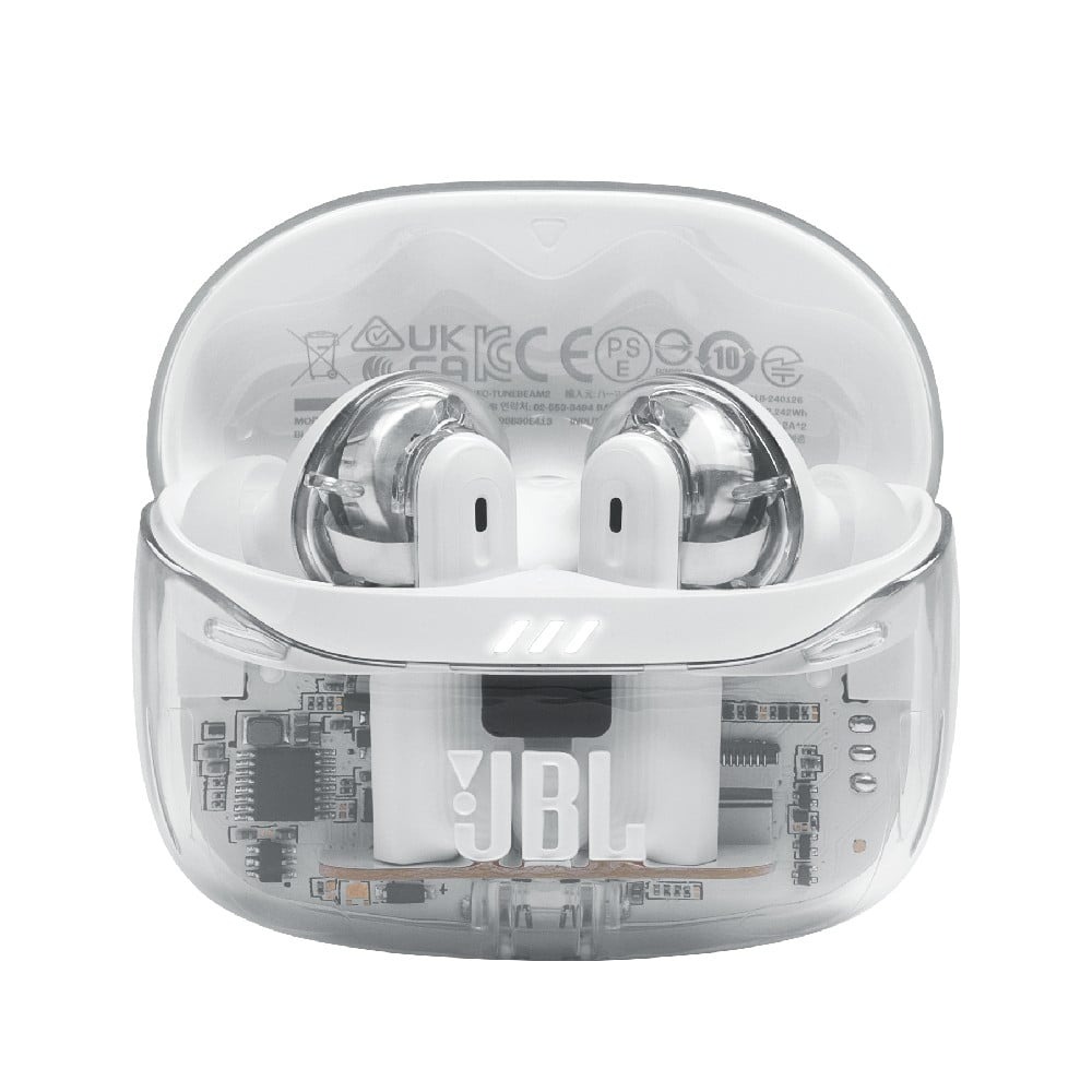 JBL Headphone In-Ear TWS Model TUNE BEAM 2 Ghost White
