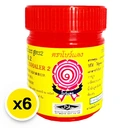 Thumbnail 2 of โบว์แดง ยาดมสมุนไพร สีแดง 5 ก. x 6