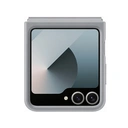 Thumbnail 1 of Case SAMSUNG GALAXY Z Flip6 Flap Vegan Leather Gray