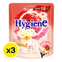 Thumbnail 2 of ไฮยีน เอ็กซ์เพิร์ทแคร์ น้ำยาปรับผ้านุ่ม สูตรเข้มข้นพิเศษ กลิ่นมิราเคิล บลูม 110 มล. x 3