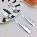 Thumbnail 2 of Twin Fish 1คู่ช้อน ช้อนส้อม ทานข้าว สแตนเลสแท้ ทนความร้อน หนา 2 มิลไม่หัก ไม่งอ คุ้มค่าแน่นอน รหัส78