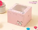 Thumbnail 1 of Boxjourney กล่องเค้ก 1 ปอนด์ ลาย เบบี้ยูนิคอร์น พิงค์ (ทรงสูง) 20.3x20.3x15 ซม. (10 ใบ/แพค)