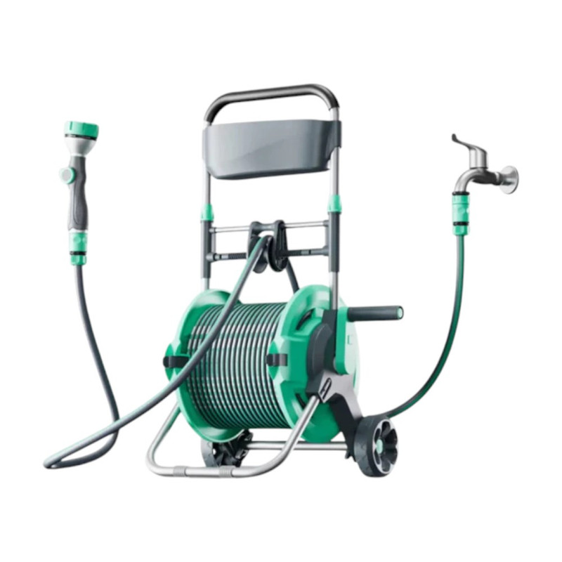 Homemi Multifunction Water Hose with 10 Spray Patterns สายยางอเนกประสงค์ พร้อมหัวฉีดน้ํา 10 รูปแบบ 30 เมตร