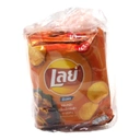 Thumbnail 3 of เลย์ ร็อค มันฝรั่งแท้ทอดกรอบ รสบาร์บีคิว 25 ก. x 6