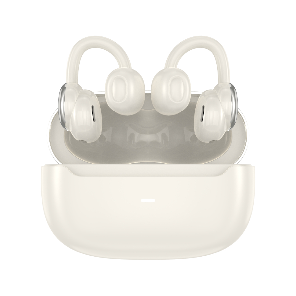 QPLUS Open Earbuds TWS Ultra-Light YKS96 White