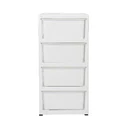 Thumbnail 2 of ตู้ลิ้นชัก 4 ชั้น รุ่น 1101M4 สีขาว