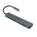 Thumbnail 3 of PHILIPS Port Hub 7 in 1 USB-C to HDMI x1 + USB 3.0 x2 + USB-C x2 (PD Charger 100W.) + Card Reader TF/SD Silver