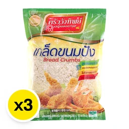 Thumbnail 2 of KRUAWANGTHIP Bread Crumbs 200 g x 3