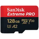 Thumbnail 2 of SANDISK Extreme Pro microSDXC 128GB V30 U3 C10 A2 with SD adaptor (SDSQXCD-128G-GN6MA)