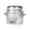 Thumbnail 2 of โซน่าร์ หม้อหุงข้าวไฟฟ้า รุ่น SR-D512 ขนาด 1.0 ลิตร สีเทา
