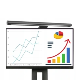 Thumbnail 4 of XIAOMI โคมไฟแขวนหน้าจอคอมพิวเตอร์ตัดแสงสะท้อน สีดำ