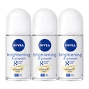 Thumbnail 1 of นีเวีย ไบรท์เทนนิ่ง แอนด์ สมูท โรลออน 50 มล. x 3