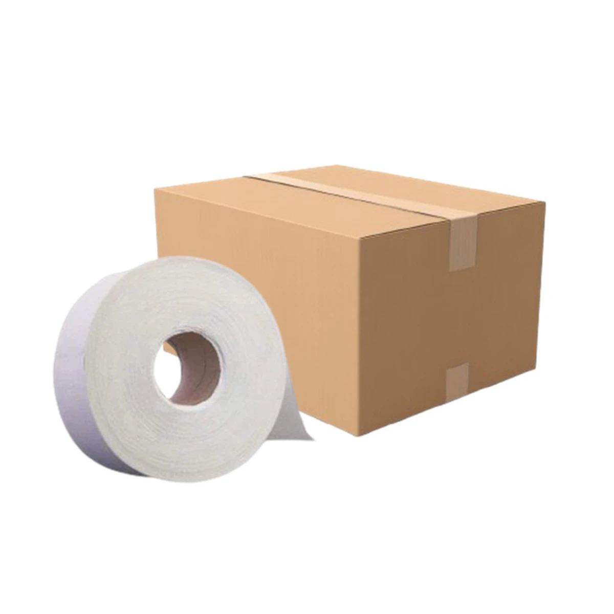 KIMSOFT Jumbo Roll Tissue 1-Ply 600 m x 12