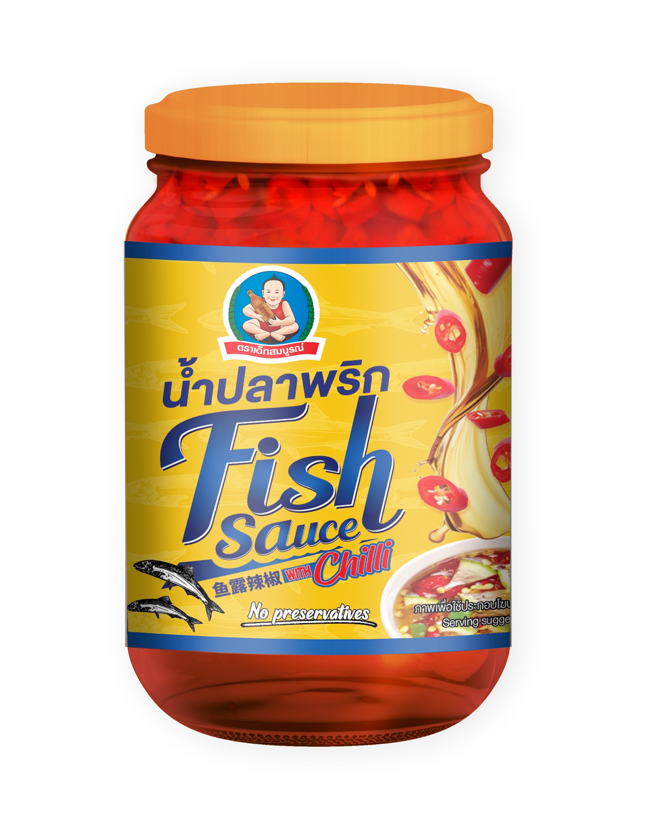 DEKSOMBOON Brand Chili Fish Sauce 250g