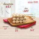 Thumbnail 4 of ลูกชิ้นหมูเอ็น ตราหมูแชมป์ 900 กรัม (ซอง)