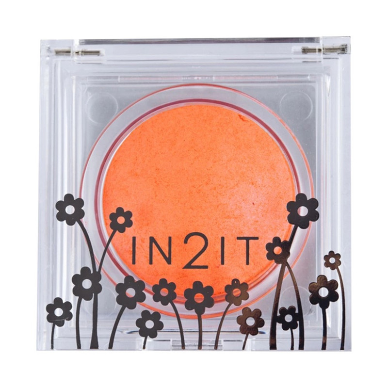 IN2IT Sheer Shimmer Blush บลัชออนประกายชิมเมอร์ - SB SB08 Orange Pearl