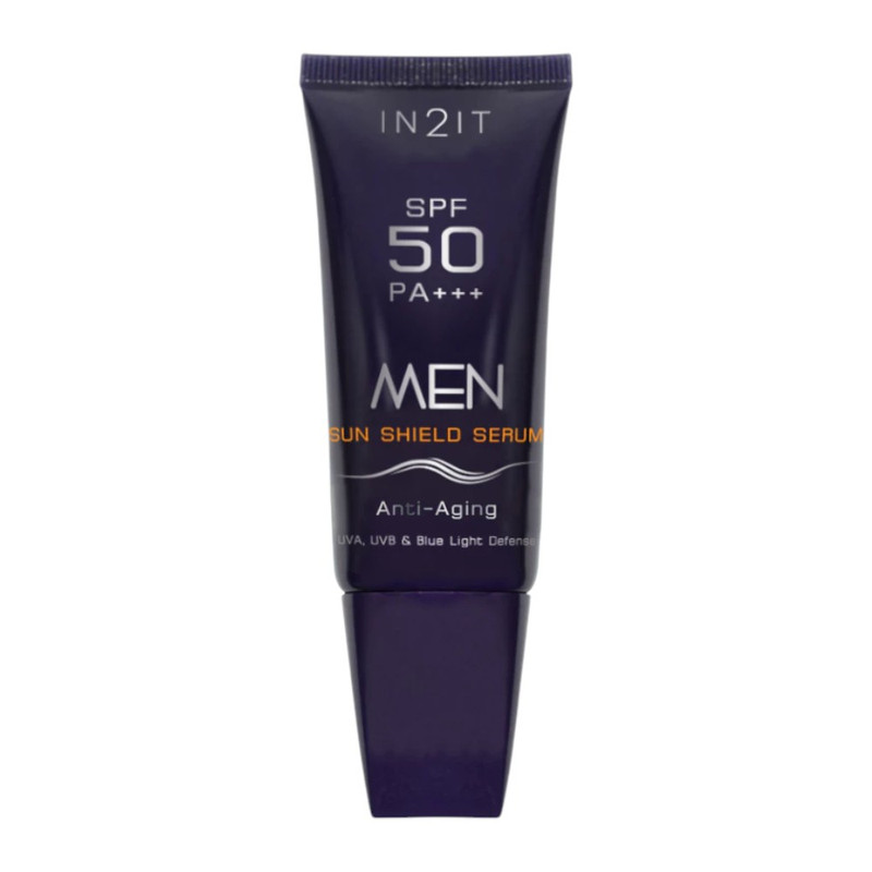IN2IT MEN SUN SHIELD SERUM SPF50 PA+++ เซรั่มกันแดด [MSKM] 20g.