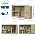 Thumbnail 2 of SandSukHome ตู้ยาสามัญประจำบ้าน รุ่น No.2 สีโซลิค