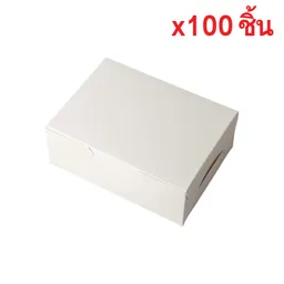 Thumbnail 1 of Quickpack - กล่อง Signature จัดเบรค/Snack สีขาวด้าน (M) ขนาด 12x16x6cm – 100 กล่อง