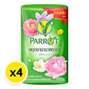 Thumbnail 2 of พฤกษานกแก้ว สบู่ก้อน กลิ่นพฤกษา สีเขียว 105 ก. x 4