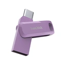 Thumbnail 2 of แซนดิสก์ แฟลชไดร์ฟ Ultra Dual Drive Go USB Type-C 256GB สี Lavender Purple (SDDDC3-256G-G46L)