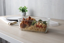 Thumbnail 2 of SUPER LOCK Food preservation box glass shape rectangular Model 6090 1,500 ml BPA Free can be used in the microwave can be used in the oven