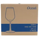 Thumbnail 1 of โอเชียนกลาส แก้วไวน์แดงวีโน่ 470 มล. 6 ใบ