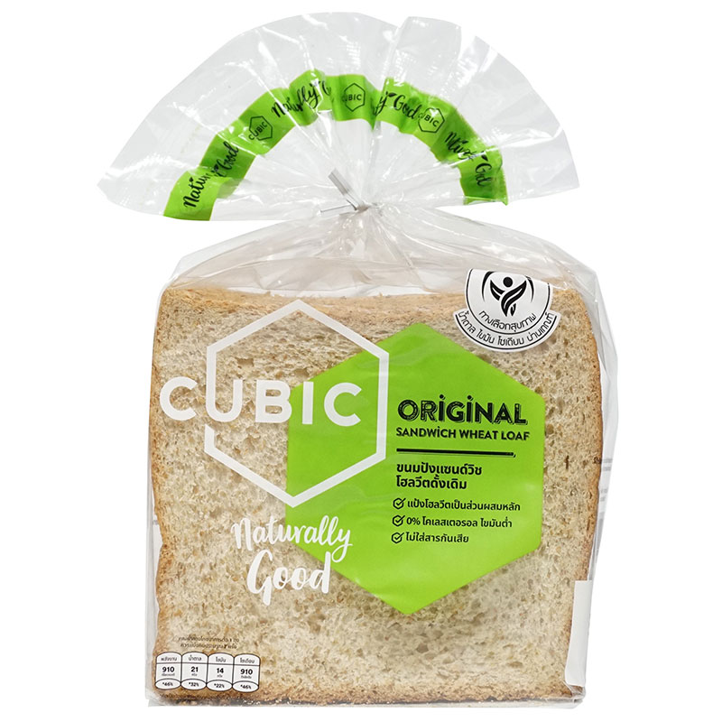 CUBIC Original Sandwich Wheat Loaf 360 g