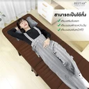 Thumbnail 3 of RESTAR เตียงพับ รุ่น Forena สีน้ำตาล 80 Cm ฟรีหมอน+ผ้าห่ม