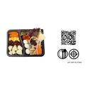 Thumbnail 2 of เอโร่ ถาดอาหาร 2 ช่อง พร้อมฝา 25 ชุด