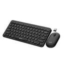 Thumbnail 2 of QPLUS Wireless Mouse Keyboard 1928 Stylish Black TH/EN