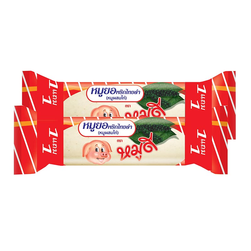 ลดราคา_หมูดี_หมูยอพริกไทยดำ250กx1
