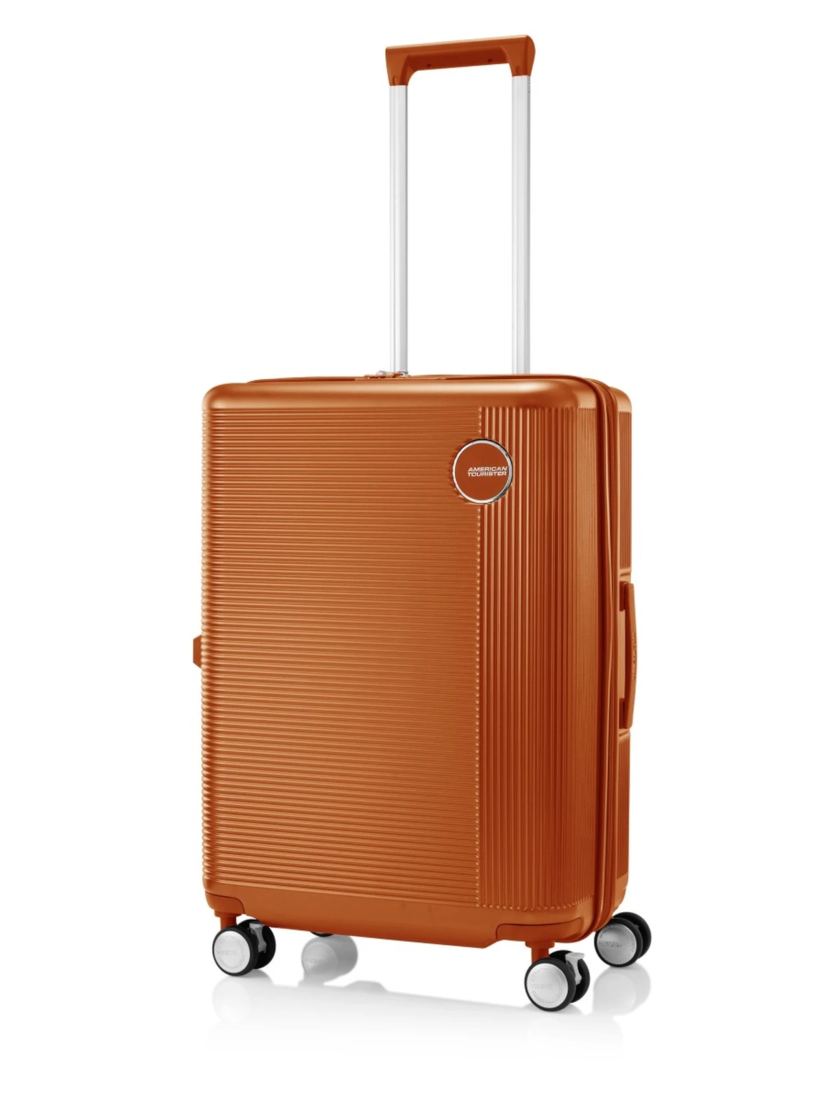 อเมริกัน ทัวร์ริสเตอร์ กระเป๋าเดินทาง EXP TSA ขนาด 24 นิ้ว รุ่น GEMINA PRO SPINNER สีออเรนท์ รัซ