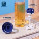 Thumbnail 4 of ซุปเปอร์ ล็อค ขวดน้ำพลาสติก พร้อมตัวกรองใบชา, กากผลไม้ BPA Free รุ่น 5246 600 มล.